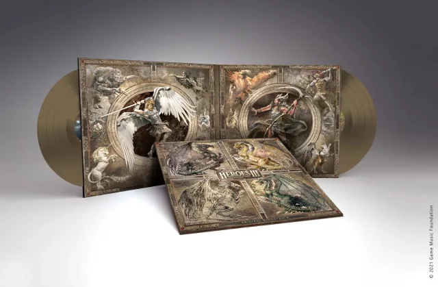 Oficiálny soundtrack Heroes of Might & Magic III na 2x LP (Stronghold Tan)
