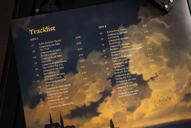 Oficiálný soundtrack Kingdom Come: Deliverance II na 1x LP