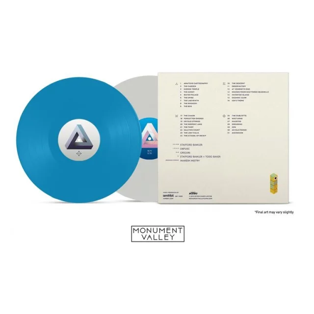 Oficiálny soundtrack Monument Valley na LP (Volume 1 + Volume 2)