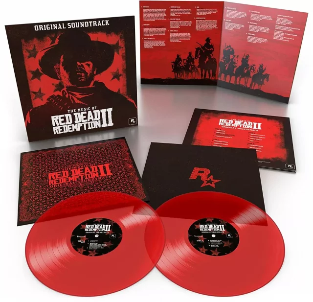 Oficiálny soundtrack Music of Red Dead Redemption 2 na LP (červený vinyl)