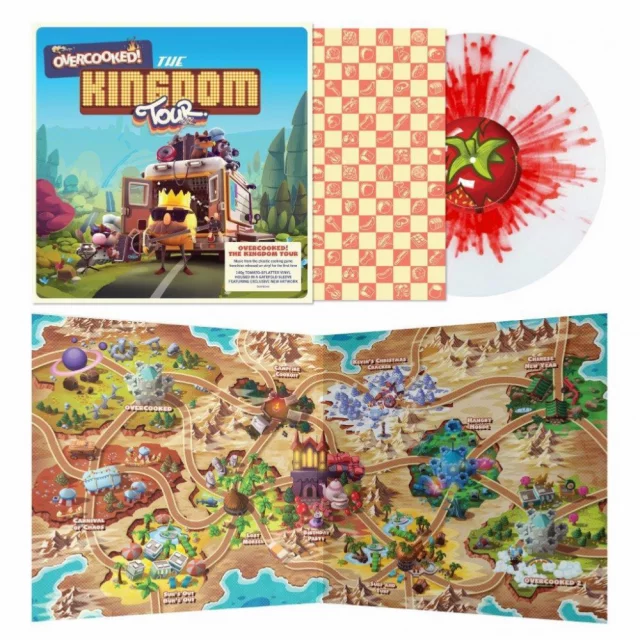 Oficiálny soundtrack Overcooked!: The Kingdom Tour na LP