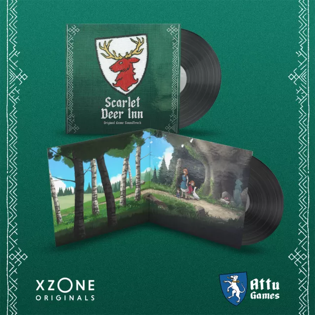 Oficiálny soundtrack Scarlet Deer Inn LP - Xzone Originals