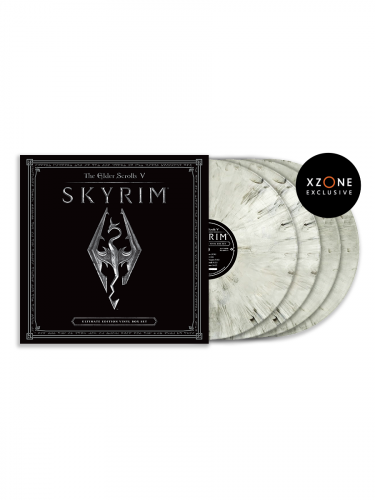 Oficiálny soundtrack The Elder Scrolls V: Skyrim na 4x LP (Ultimate Edition Box Set 2024) (Xzone Exclusive) (poškodený obal)