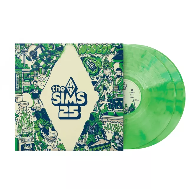 Oficiálny soundtrack The Sims 25th na 2x LP - Gramofónová platňa