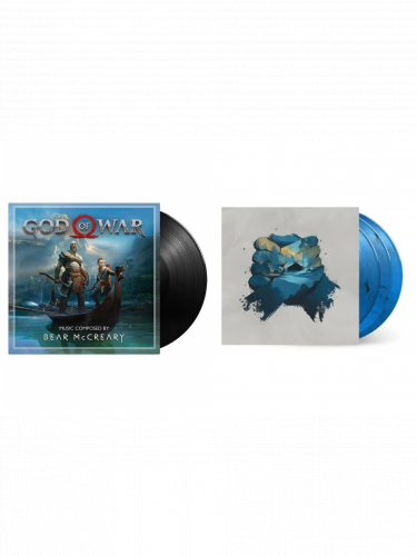 Výhodný set God of War - Oficiálny soundtrack God of War + God of War Ragnarok na LP