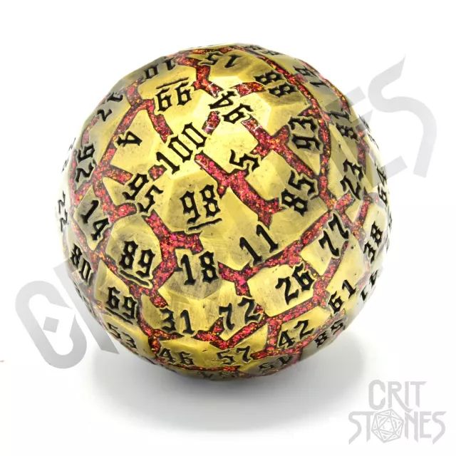 Kocka Lava Orb - Metal D100 - Kocky