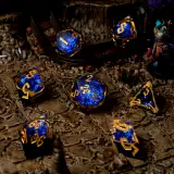 Kocky Azure Artifacts Geode - RPG Dice Set (7 ks)