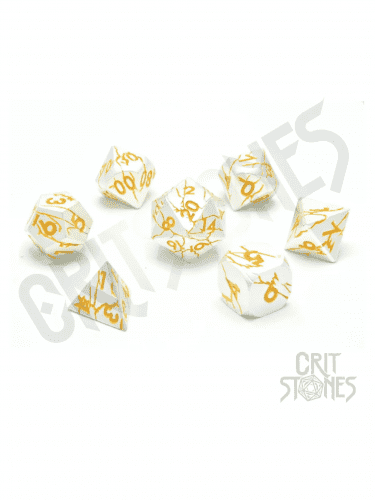 Kocky Divine Decree Metal - RPG Dice Set (7 ks)