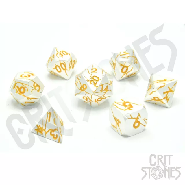 Kocky Divine Decree Metal - RPG Dice Set (7 ks)