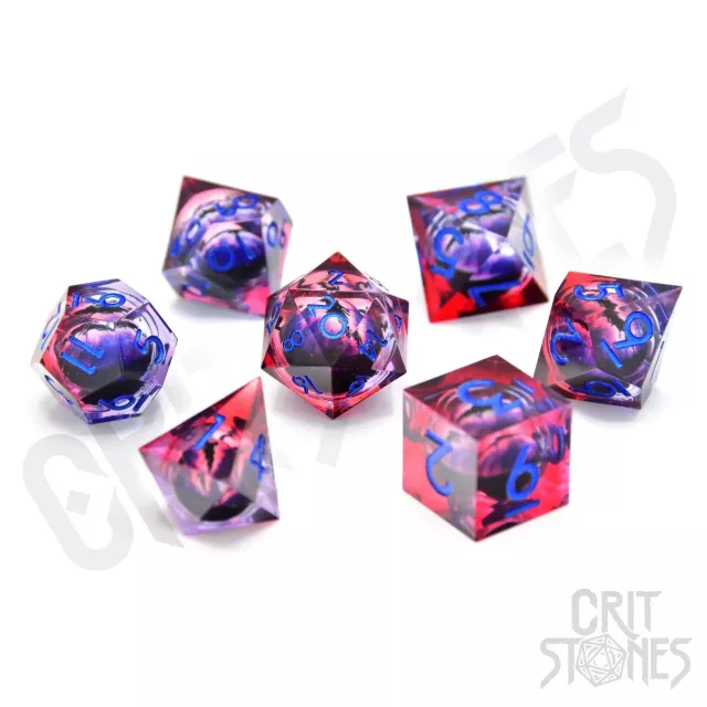 Kocky Elder Dragon's Gaze Floating Eye - RPG Dice Set  (7 ks)
