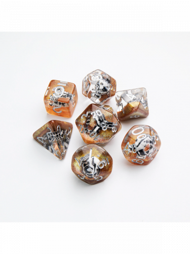 Kocky Gamegenic - Embraced Series - Death Valley RPG Dice Set (7 ks)