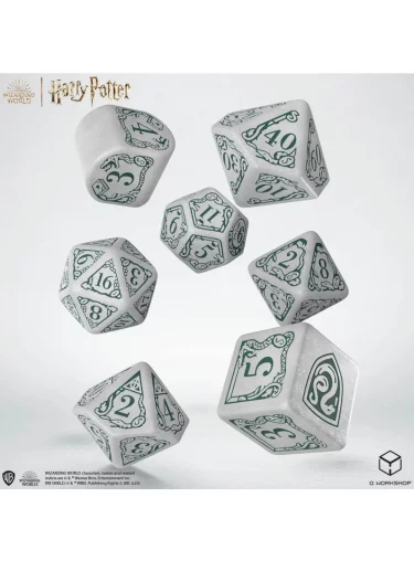 Kocky Harry Potter - Slytherin White