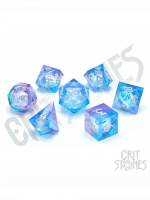 Kocky Pink Ice Liquid Core - RPG Dice Set  (7 ks)