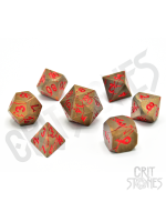 Kocky Rage Within Metal - RPG Dice Set  (7 ks)