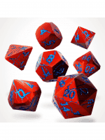 Kocky Ruptured Hell Metal - RPG Dice Set (7 ks)