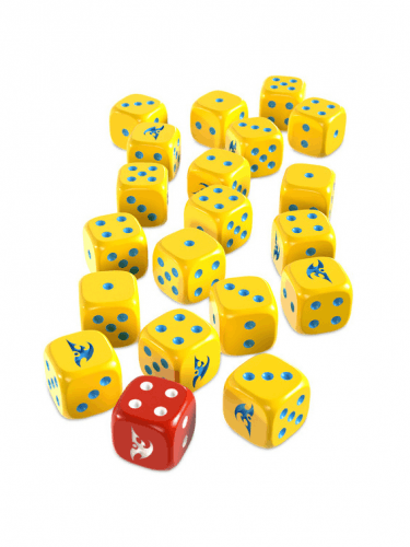 Kocky StarCraft - Dice Set - Protoss
