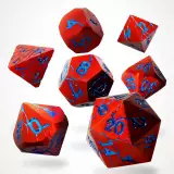 Kocky Ruptured Hell Metal - RPG Dice Set (7 ks)