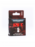 Kocky Warhammer: 40,000 - Chaos Space Marines: Red Corsairs Dice (16 ks)