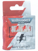 Kocky Warhammer: 40,000 - White Scars Dice (16 ks)