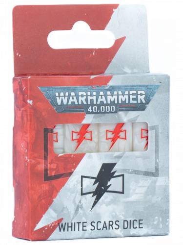 Kocky Warhammer: 40,000 - White Scars Dice (16 ks)