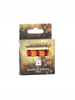 Kocky Warhammer Age of Sigmar - Blades of Khorne Dice (16 ks)