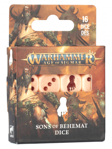 Kocky Warhammer Age of Sigmar - Sons of Behemat Dice (16 ks)