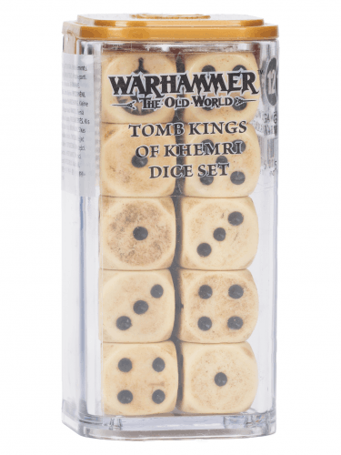 Kocky Warhammer: The Old World - Tomb Kings of Khemri Dice (20 ks)