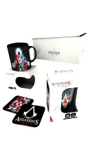 Darčekový set Assassins Creed - hrnček, pohár, podtácky