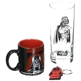 Darčekový set Star Wars - Darth Vader 2 (hrnček, pohár, nálepky)