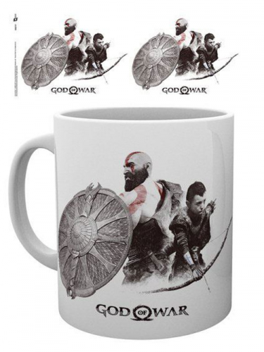 Hrnček God of War - Kratos a Atreus