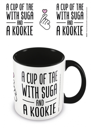 Hrnček K-Pop: BTS - A Cup of Tae with Suga and a Kookie