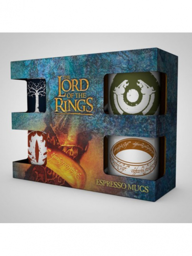 Hrnček Lord of the Rings - Espresso Sada - 4 ks