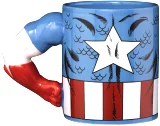 Hrnček Marvel - Captain America (3D)