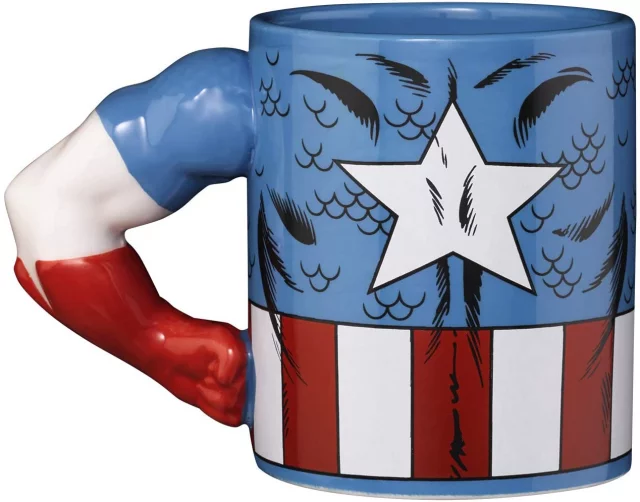 Hrnček Marvel - Captain America (3D)
