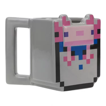 Hrnček Minecraft - Axolotl
