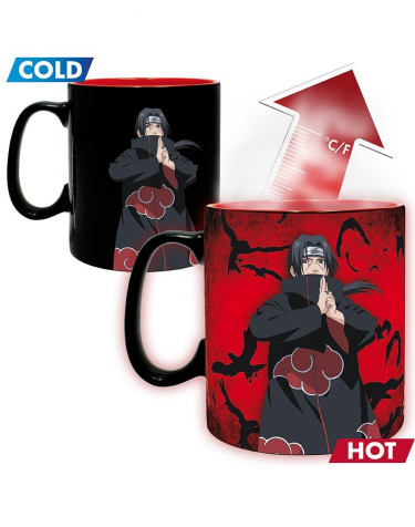 Hrnček Naruto Shippuden - Kakashi/Itachi (meniaci sa)