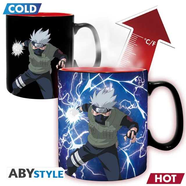 Hrnček Naruto Shippuden - Kakashi/Itachi (meniaci sa)