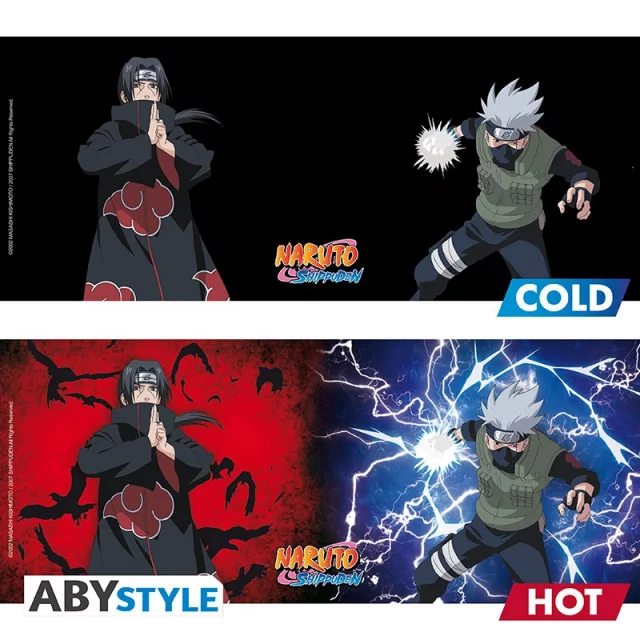 Hrnček Naruto Shippuden - Kakashi/Itachi (meniaci sa)