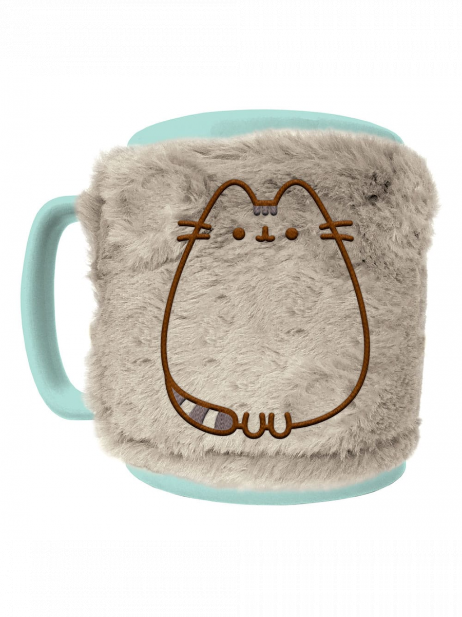 Pyramid Hrnček Pusheen - Fuzzy Cosy (+ plyšový návlek)