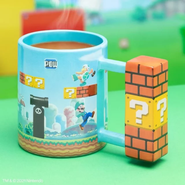 Hrnček Super Mario - Level Shaped Mug