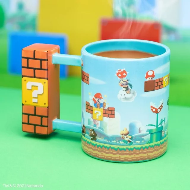 Hrnček Super Mario - Level Shaped Mug