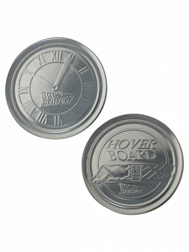 Podtácky Back to The Future - Embossed (4 ks)