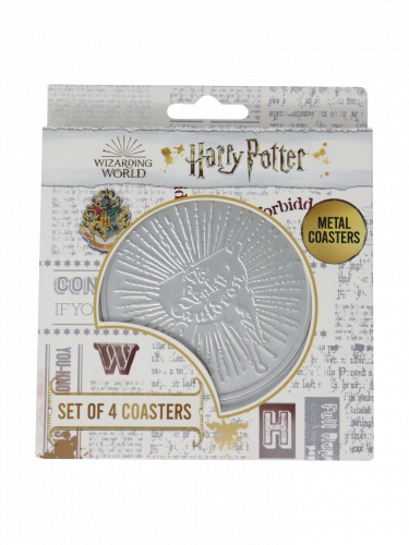 Podtácky Harry Potter - Embossed (4 ks)