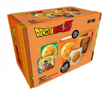 Darčekový set Dragon Ball Z - hrnček, pohár, podtácky