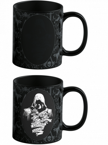 Hrnček Assassin's Creed Black Flag Resynced – Edward Kenway (meniaci sa)