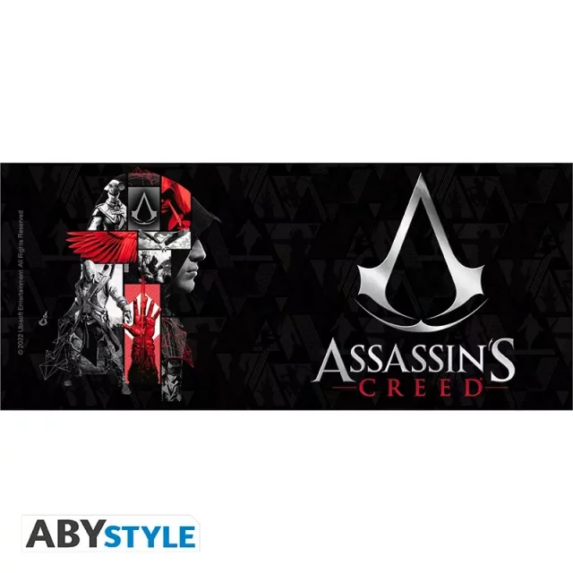 Hrnček Assassin's Creed - Crest Black & Red
