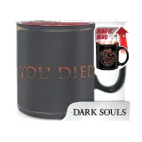 Hrnček Dark Souls - You Died (meniaci sa)