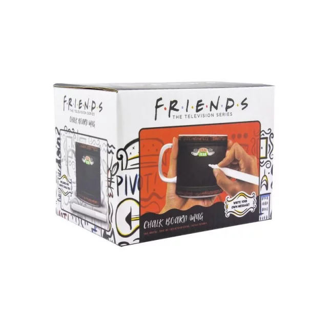 Hrnček Friends - Central Perk Chalkboard (popisovateľný)