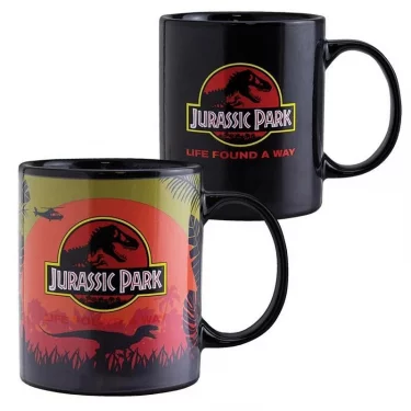 Hrnček Jurassic Park - Logo (měnící se)