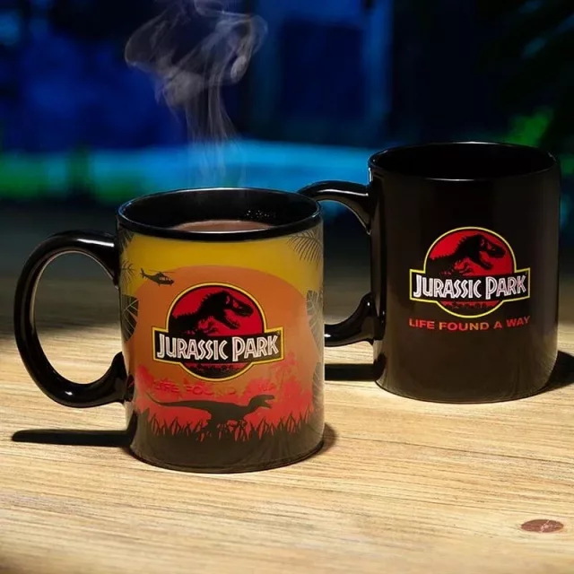 Hrnček Jurassic Park - Logo (měnící se)